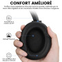 1Mii AI Y8+ Casque Bluetooth 6.0 sans Fil à Réduction de Bruit Active Hybride, Son LDAC Hi-Res Audio, 100H d'Autonomie, Conforta
