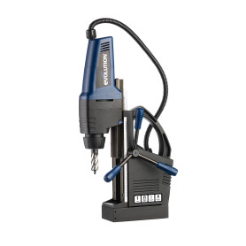 Evolution Evomag42 - Perceuse Magnétique en acier Industriel de 42 mm - Qualité Industrielle - Idéal pour les Ponts, les Poutres