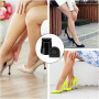 JEYORZY 5Paires Embouts Talons Femme Haut Talon Protecteurs Talon, Protège-Talons Hauts, Protège-Talons, Protege Talon Chaussure