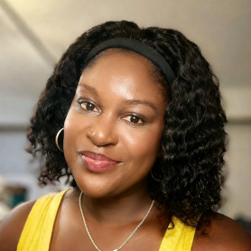 Perruque Bandeau Cheveux Humain - Densité 180% Cheveux Bouclés Brésiliens - Perruque Demi-Tête Half Wig Couleur Noire Naturelle 