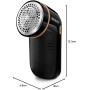 Philips Rasoir Anti Bouloche - Élimination Rapide des Peluches, rase bouloche de 8800 TR/Min, 3 Lames, pour Tous Tissus, bac Fac