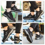 CYKYGGO Chaussures de Sécurité Hommes Femme légère Chaussures de Travail Confortable Embout Acier Protection Baskets De Sécurité