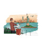 Faber-Castell 267135 - Coffret cadeau New York, 12 stylos à encre Pitt Artist Pen, épaisseurs de trait FM, S, B