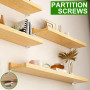 80 Pièces Taquet Etagere, 5mm Taquet Etagere, with Non-Slip Sleeve, Vis Autotaraudeuses Support Stratifié, Support D'étagère, po