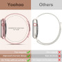 Métal Bracelet Compatible avec Bracelets Apple Watch 40mm 41mm 38mm 42mm 44mm 45mm 46mm 49mm Magnétique Métal bracelet pour iWat