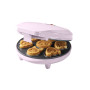 Bestron Appareil à mini cookies avec motifs d'animaux, Moule à mini gaufres, avec témoin de cuisson & revêtement anti-adhésif, 7