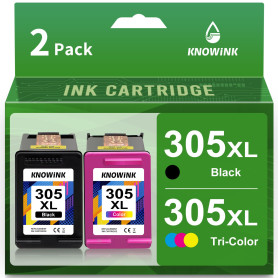 305 XL Cartouche d'encre Compatible avec HP 305XL Noir et Couleur Cartouche Encre HP 305 pour HP DeskJet 2700 2710 2720 2722 412