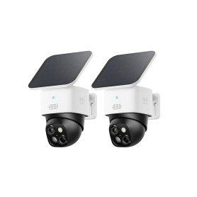 eufy Security SoloCamS340 caméra de sécurité Solaire,Camera Surveillance WiFi exterieure sans Fil,Surveillance 360° 3K,sans Angl