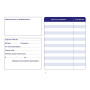 ELVE Carnet de Bord pour Véhicules de Service 64 Pages 150 x 215 mm Orange 7,99 €