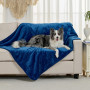Yaning Couverture Imperméable pour Lit Canapé Sofa, Couverture Douce Anti-Fuites pour Chien Chiot Chat, Protège-Meuble en Polair