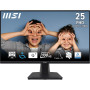 MSI Pro MP252 écran bureautique Full HD 24,5" - Dalle IPS 1920 x 1080, 100 Hz, écran respectueux des Yeux, Haut-parleurs intégré