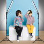 GSKAIWEN Kit d’Eclairage LED Studio de Photographie avec Support de Lumière Trépied et Lumière de Replissage pour Portrait, Vidé