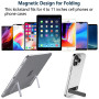 Kinizuxi Support de téléphone Portable Ultra Fin, Vertical et Horizontal en Aluminium pour Table, Support de téléphone Portable 