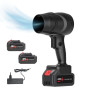 Souffleur à Jet Sec Turbo. Turbo Air Duster, 130.000 TRM. Dépoussiéreur sans Fil. Mini Souffleur de Feuilles. 1050 W. Comprend 2