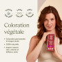 khadi ACAJOU Coloration végétale - Colore vos cheveux d'un rouge velouté et terreux à un brun-rouge foncé intense - 100% végétal