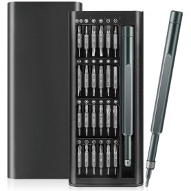 Lociban 49 EN 1 Kit de Tournevis de Précision, Mini Set de Réparation, Kit D’outils Magnétiques pour MacBook, PC, PS4, PS5, Xbox