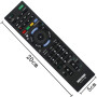 Nouvelle Remplacement télécommande Universelle Sony Bravia TV pour Sony telecommande RM-ED047 RM-YD103 RM-ED050 RM-ED061 RM-ED05