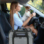 Zavothy Sac Transport Chat Chien, Sac Transport Respirant et Pliable, Caisse de Transport Chat avec Bandoulière Réglable, Matela