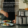 COSORI ICONIC Airfryer, 96% acier inoxydable, revêtement céramique sans PFAS ni BPA, Air fryer 7-en-1, jusqu’à 61% d’économie d’