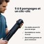 Bounce Tube Padel - Pressurisateur de Balles - Durée de Vie x3 - Rebond Préservé - Pompe Intégrée - Made in France