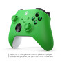 Xbox Manette sans Fil - Velocity Green One, Series X, Series S, Windows 10 & 11, Android et iOS