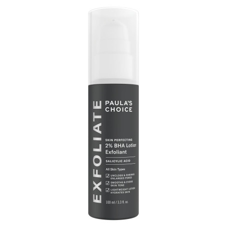 Paula's Choice SKIN PERFECTING 2% BHA Lotion Exfoliant - Peeling Visage Réduit les Points Noirs, les Imperfections & Pores Dilat