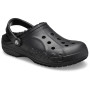 Crocs Unisexe Adulte Baya Lined Clog Sabots, Black/Black, 38/39 EU