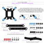 Thermalright Frozen Warframe PRO 360 ARGB (Blanc) - Watercooling CPU Processeur