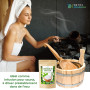 DETOX ORGANICA Cristaux de Menthe - Sauna et Inhalation Rhume - 100g de Menthe 100% Naturelle - Grands Cristaux de Qualité Supér