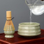 BUCOMTU Kit matcha 5 pièces, bol à matcha, fouet à thé Baibenli, support à fouet à thé, filtre, cuillère à thé, ensemble matcha 