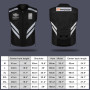 LVNRIDS Gilet de Sécurité Réfléchissant sans Manches pour Moto Homme Femme