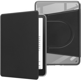 Coque pour Kindle 2024/2022, 360 Degrés 6" Etui Protection Liseuse 11. Generation, Magnétique Amovible Étui, Support Réglable Ca