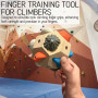 Aubzy Bloc de Bouldering Fabriqué à la Main – Balle d’Entraînement d’Escalade 3D, Entraîneur de Force de Poigne/Doigts, Portatif