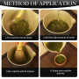 5 pièces Rose Matcha Kit Fouets à Matcha Convient à la Préparation de Thé Matcha pour la Maison, le Bureau et le Salon de Thé Fo