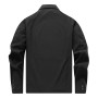 Allthemen Blouson Décontractée Homme Couleur Uni Vest de Transition Ample Boutonné Jacket Léger Coupe-Vent Sport