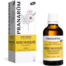 Pranarôm rose musquée huile végétale bio 50ml