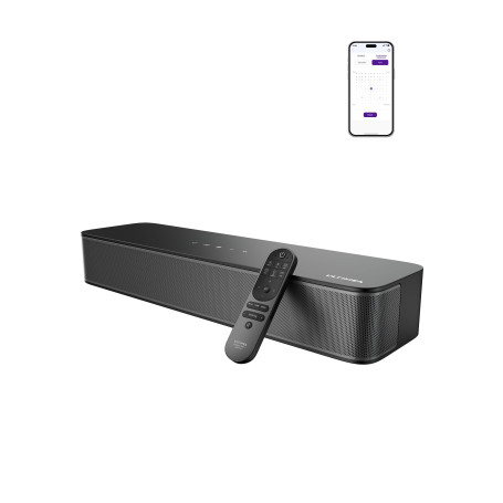 ULTIMEA 2.1ch Barre de Son TV Tout-en-Un, Puissance Crête 132W, Caisson de Basses Intégré, Barre de Son PC/Jeux, App Contrôle, 1