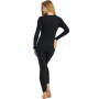 LANBAOSI Ensemble de sous-vêtement Thermique Femme à Manches Longues Couche de Base Haut et Pantalon Chaud Leggings pour Automne