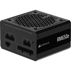 CORSAIR RM650e (2025) Alimentation ATX entièrement modulaire et silencieuse avec câble 12V-2x6 - Compatible ATX 3.1 et PCIe 5.1,