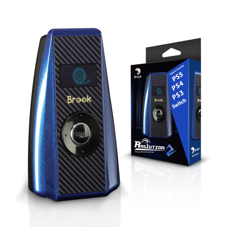 Brook Ras1ution 2 avec Porte-clés – Convertisseur pour Volant Compatible PS3/PS4/PS5/NS pour Jeux de Course [Version Exclusive]