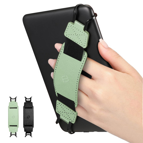 FINTIE (2 Pièces) Dragonne Élastique pour 6-8" Kindle/Kobo/Tablette, Grip Liseuse, Dragonne de Sécurité Léger, Support de Préhen
