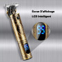 YiLFo Tondeuse Cheveux Hommes, Tondeuse Barbe Homme Professionel, Rasoir Electriques Hommes Écran LED, Sans Fil Brostyle Tondeus
