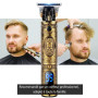 YiLFo Tondeuse Cheveux Hommes, Tondeuse Barbe Homme Professionel, Rasoir Electriques Hommes Écran LED, Sans Fil Brostyle Tondeus