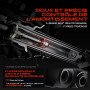 Frankberg 2x Amortisseur à gaz Avant Gauche Droite 517mm Pression de gaz Compatible avec Berlingo monospace B9 Partner Tepee Par