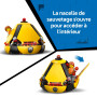 LEGO City L’Hélicoptère des Garde-Côtes - Jouet - Maquette de Véhicule de Secours avec Portes Coulissantes, Treuil, 4 Minifiguri
