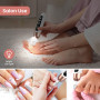 Set de manucure/pédicure, Kit Manucure Pedicure Sans Fil, Ponceuse pour Ongles Professionnel avec Batterie, Kit de Soin des Ongl