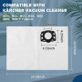 12 sacs d'aspirateur KFI 357 pour Kärcher WD2 Plus / WD3 / KWD1 / KWD2 / KWD3 /WD3.200-WD3.800M/SE4001/SE4002/, adaptés aux aspi