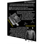 Texpeed Veste de moto en cuir pour homme - Homologué blouson été/hiver de moto de tourisme avec protection véritable biker CE ar