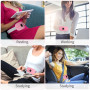 Ceinture Menstruelle Chauffante, Coussin Chauffant Menstruel Avec 3 Niveaux de Chaleur et 3 Modes de Massage (Rose)