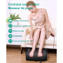LAOBEN Masseur de Pieds Avec Chauffage, Massage Shiatsu PéTrissant, Relaxant Les Muscles Des Pieds et Des Jambes, Masseur de Jam